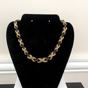 Vintage MONET Runway Estate Deco necklace